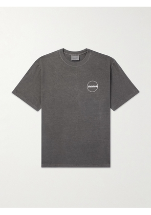 thisisneverthat - Logo-Print Cotton-Jersey T-Shirt - Men - Gray - S