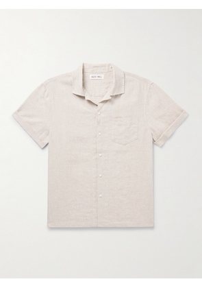 Alex Mill - Convertible-Collar Linen Shirt - Men - Neutrals - XS