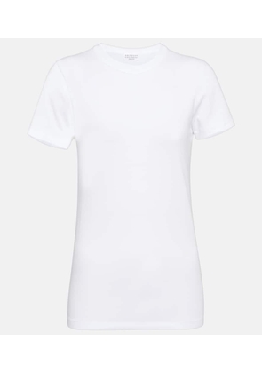 Brunello Cucinelli Cotton-blend T-shirt