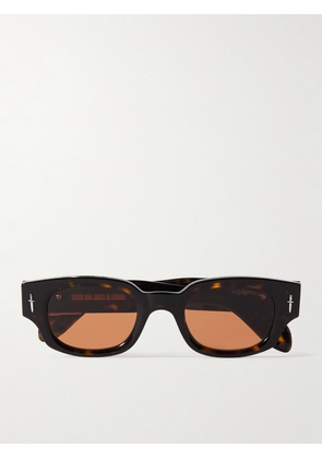 Cutler and Gross - The Great Frog Rectangle-Frame Tortoiseshell Acetate Sunglasses - Men - Brown