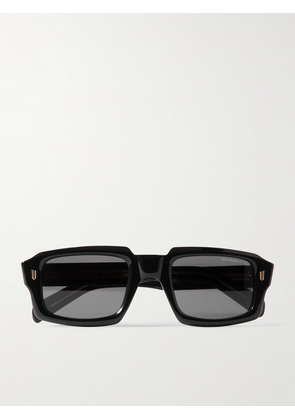 Cutler and Gross - Rectangle-Frame Acetate Sunglasses - Men - Black