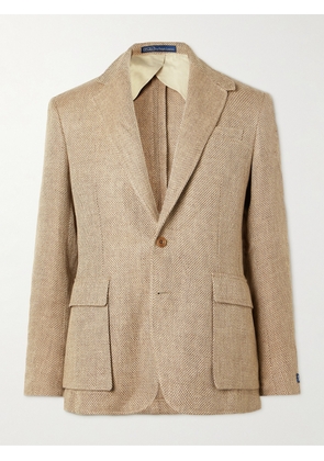 Polo Ralph Lauren - Slim-Fit Linen-Tweed Blazer - Men - Neutrals - UK/US 38