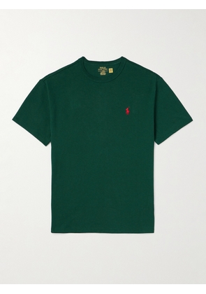 Polo Ralph Lauren - Logo-Embroidered Cotton-Jersey T-Shirt - Men - Green - XS
