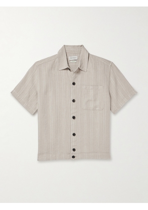 Oliver Spencer - Milford Striped Linen Shirt - Men - Neutrals - S