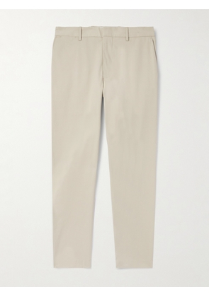 Paul Smith - Tapered Organic Cotton-Blend Twill Chinos - Men - Neutrals - UK/US 32