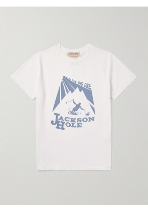 Remi Relief - Printed Cotton-Jersey T-Shirt - Men - Neutrals - S