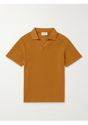 FRAME - Cotton-Piqué Polo Shirt - Men - Orange - XS