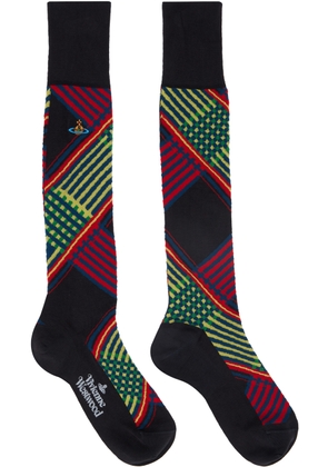 Vivienne Westwood Multicolor Combat Tartan Socks