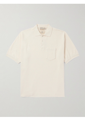 Remi Relief - Cotton-Piqué Polo Shirt - Men - Neutrals - S