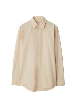 Burberry Cotton Edk Embroidery Shirt