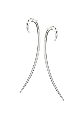 Shaun Leane Sterling Silver Hook Earrings (Size 4)
