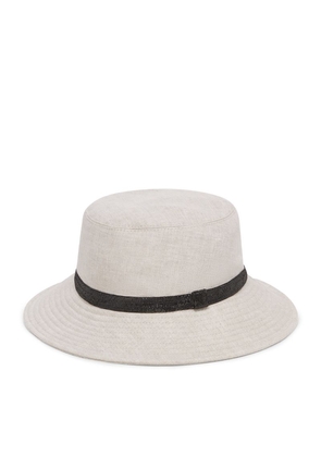 Brunello Cucinelli Linen Bucket Hat