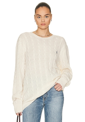 Polo Ralph Lauren Cable Sweater in Andover Cream - Cream. Size XL (also in ).