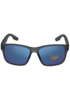 Costa Del Mar PAUNCH Blue Mirror Polarized Polycarbonate Mens Sunglasses 6S9049 904905 57