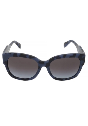 Michael Kors Baja Dark Gray Gradient Square Ladies Sunglasses MK2164 33338G 56