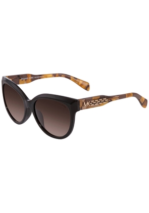 Michael Kors Smoke Gradient Cat Eye Ladies Sunglasses MK2083F 300513 57