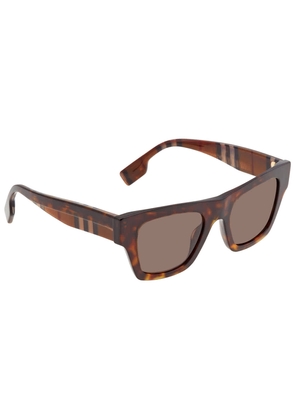 Burberry Dark Brown Square Mens Sunglasses BE4360 399173 49