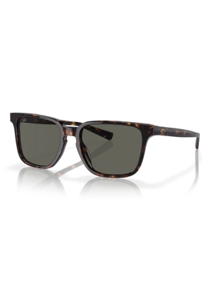 Costa Del Mar Kailano Grey Polarized Glass Square Mens Sunglasses 6S2013 201303 53