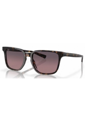 Costa Del Mar Kailano Rose Gradient Polarized Glass Square Mens Sunglasses 6S2013 201304 53