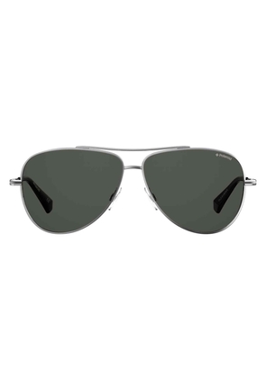 Polaroid Polarized Grey Pilot Unisex Sunglasses PLD 6106/S/X 0010/M9 59