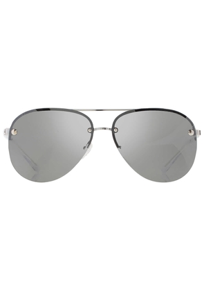 Michael Kors East Side Grey Mirror Silver Pilot Ladies Sunglasses MK1135B 10156G 59