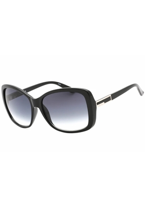 Calvin Klein Gradient Grey Butterfly Ladies Sunglasses R678S 001 57