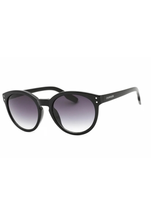 Calvin Klein Grey Gradient Round Ladies Sunglasses CK19537S 001 53