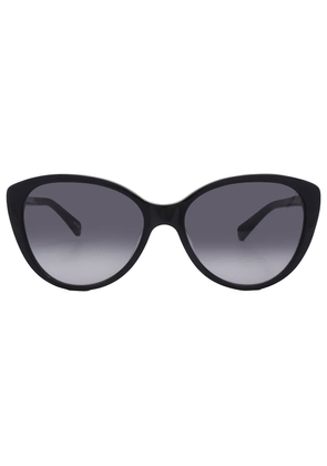 Kate Spade Dark Grey Shaded Cat Eye Ladies Sunglasses VISALIA/G/S 0807/9O 55