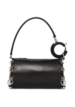 Burberry Black Ring-Pierced Mini Rhombi Bag