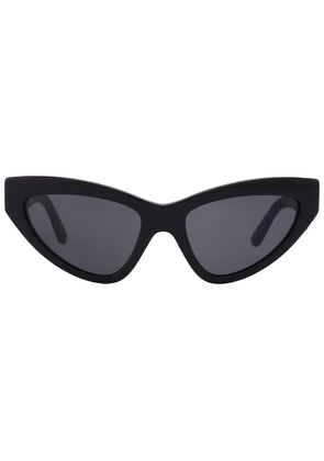Dolce and Gabbana Dark Grey Cat Eye Ladies Sunglasses DG4439 501/87 55
