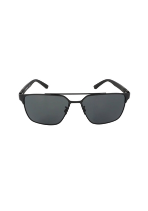 Emporio Armani Dark Gray Square Mens Sunglasses EA2134 300187 58