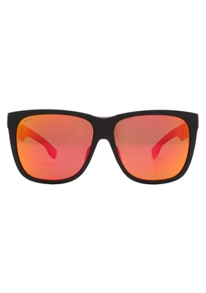 Hugo Boss Red Multilayer Square Mens Sunglasses BOSS 1453/F/S 0PGC/UZ 61