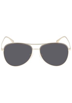 Michael Kors Dark Grey Solid Pilot Ladies Sunglasses MK1089 101487 59