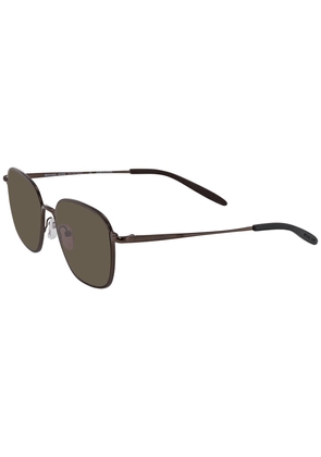 Michael Kors Dark Brown Solid Square Mens Sunglasses 0MK1105 10017356