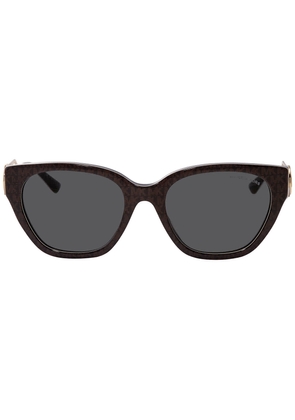 Michael Kors Lake Como Dark Grey Solid Cat Eye Ladies Sunglasses MK2154 370687 54