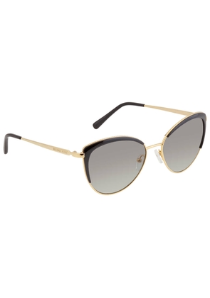 Michael Kors Grey Gradient Cat Eye Ladies Sunglasses MK1046 110011 56