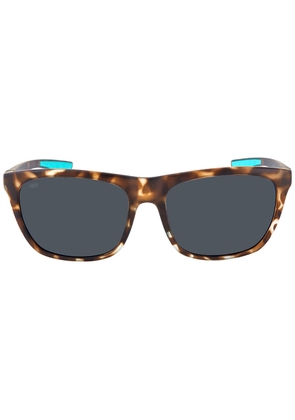 Costa Del Mar CHEECA Grey Polarized Polycarbonate Ladies Sunglasses CHA 249 OGP 57