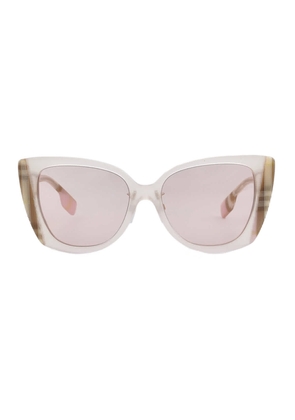 Burberry Meryl Light Pink Cat Eye Ladies Sunglasses BE4393F 4052/5 54