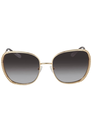 Michael Kors Amsterdam Grey Gradient Cat Eye Ladies Sunglasses MK1090 10148G 59
