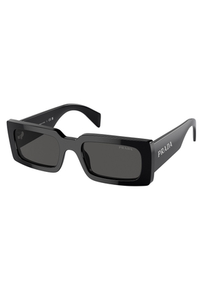 Prada Grey Rectangular Ladies Sunglasses PR A07S 1AB5S0 52