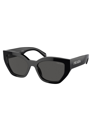 Prada Grey Cat Eye Ladies Sunglasses PR A09S 1AB5S0 53
