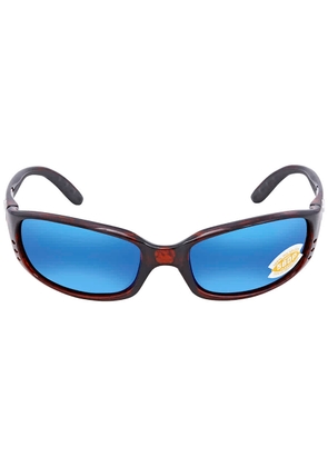 Costa Del Mar BRINE Blue Mirror Polarized Polycarbonate Mens Sunglasses BR 10 OBMP 59