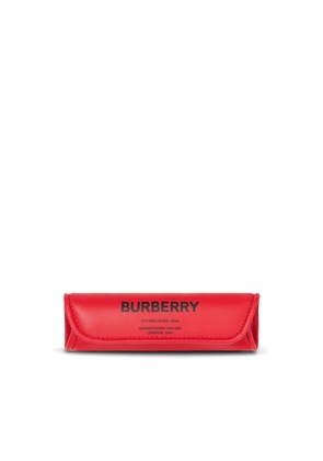Burberry Bright Red Detachable Leather Lola Shoulder Pad