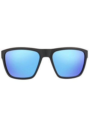 Costa Del Mar Paunch XL Blue Mirror Polarized Glass Square Mens Sunglasses 6S9050 905001 59
