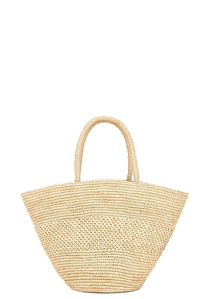 The Row Emilie Bag in Natural - Neutral. Size all.