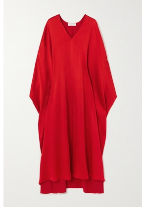 MICHAEL KORS COLLECTION - Satin Maxi Dress - Red - One size