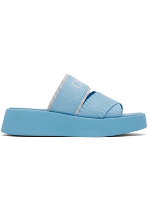 Chloé Blue Mila Sandals