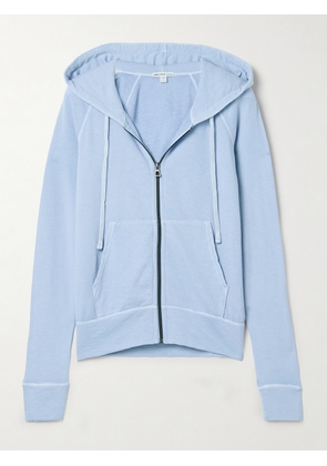 James Perse - Cotton-terry Hoodie - Blue - 0,1,2,3,4