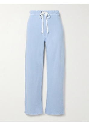 James Perse - French Cotton-terry Sweatpants - Blue - 0,1,2,3,4