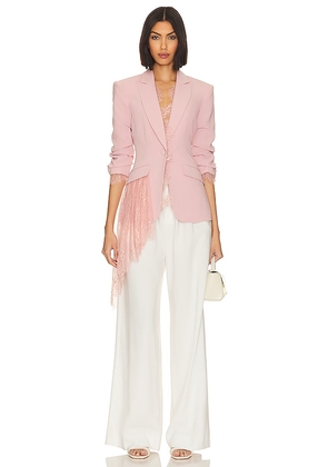 Cinq a Sept Keeves Blazer in Rose. Size 2.